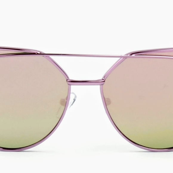NEW Rose Polarized Cat Eye Oversized Sunglasses - Picture 4 of 5